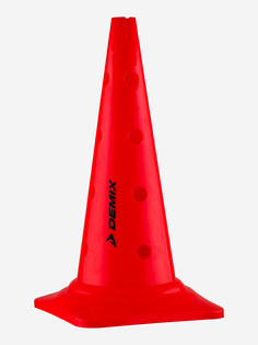 Набор тренировочных конусов Demix, 2 шт., Красный, размер Без размера