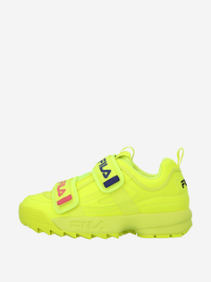 Кроссовки женские FILA Disruptor Straps WMN, Желтый, размер 35