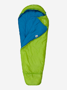 Спальный мешок Outventure Teen +15 правосторонний, Зеленый, размер 140