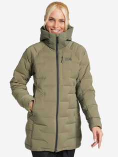 Пуховик женский Mountain Hardwear Stretchdown™ Parka, Зеленый, размер 48
