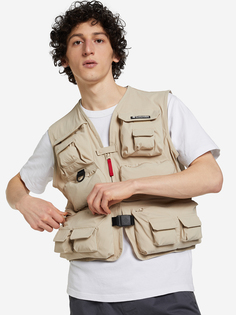 Жилет мужской Columbia Field Creek Big Horn Vest, Бежевый, размер 48-50