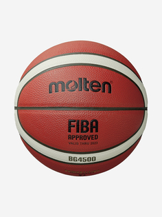 Мяч баскетбольный Molten FIBA BG4500, Красный, размер 6