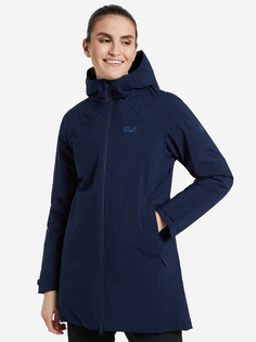 Куртка утепленная женская Jack Wolfskin Astana, Синий, размер 42
