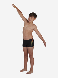 Плавки-шорты для мальчиков Speedo, Черный, размер 128