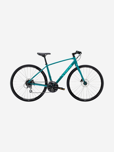 Велосипед городской женский Trek FX 2 WSD DISC 700C, Зеленый, размер 155-165