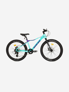 Велосипед подростковый женский Roces Stella 24", Голубой, размер 130-160