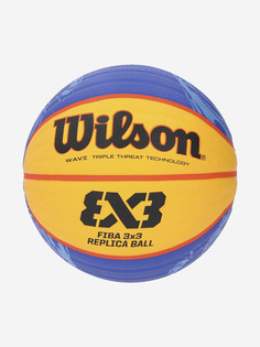 Мяч баскетбольный Wilson Fiba 3x3 replica Ball 2020 WT, Желтый, размер 6