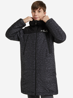 Куртка утепленная для мальчиков FILA, Серый, размер 152