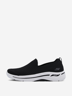 Слипоны женские Skechers Go Walk Arch Fit, Черный, размер 41