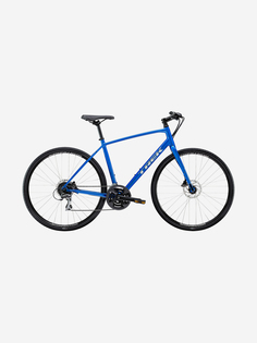 Велосипед городской Trek FX 2 Disc 700C, Синий, размер 175-185