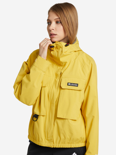 Куртка женская Columbia W Field Creek Fraser Cropped Shell, Желтый, размер 44