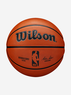 Мяч баскетбольный Wilson NBA Authentis Series, Коричневый, размер 7