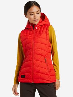 Жилет утепленный женский IcePeak Piedmont, Красный, размер 42-44