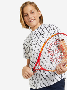 Футболка для мальчиков Nike Court Dri-FIT Victory, Белый, размер 158-170