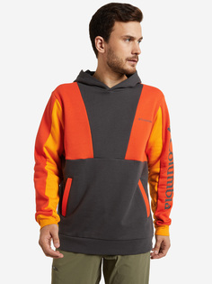 Худи мужская Columbia Columbia Lodge Colorblock Hoodie, Оранжевый, размер 56