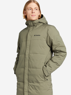 Куртка утепленная мужская Columbia Cedar Summit Long Insulated Jacket, Зеленый, размер 46