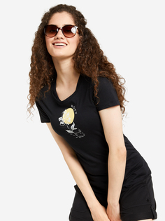 Футболка женская Roxy, Черный, размер 42