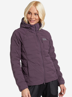 Пуховик женский Mountain Hardwear Stretchdown™ Hoody, Фиолетовый, размер 44