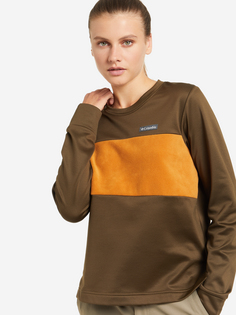 Джемпер флисовый женский Columbia Columbia River Fleece Pullover, Зеленый, размер 52-54