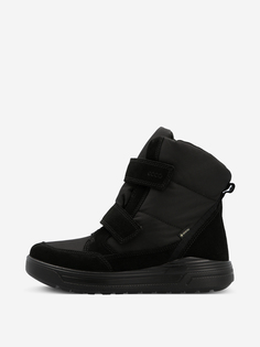 Ботинки утепленные для мальчиков ECCO Urban Snowboarder, Черный, размер 35
