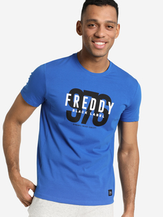 Футболка мужская Freddy, Синий, размер 50-52