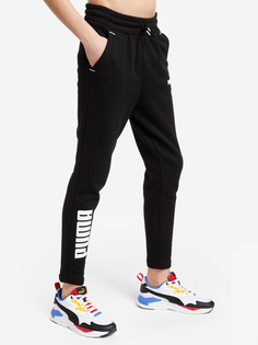 Брюки для мальчиков PUMA Power, Черный, размер 128