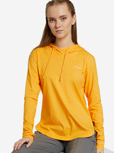 Толстовка женская Columbia Sun Trek Hooded Pullover, Оранжевый, размер 42