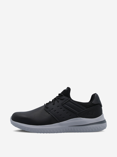 Слипоны мужские Skechers Delson 3.0 Ezra, Черный, размер 40.5