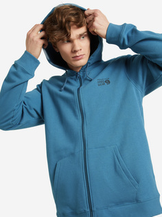 Толстовка мужская Mountain Hardwear Logo™ Full Zip Hoody, Голубой, размер 52