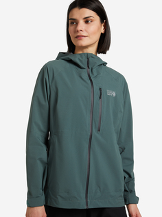 Куртка мембранная женская Mountain Hardwear Stretch Ozonic Jacket, Зеленый, размер 44