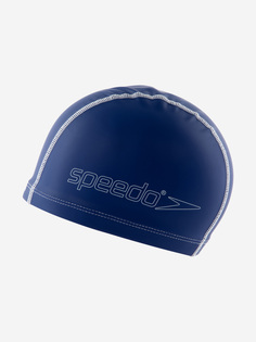 Шапочка для плавания детская Speedo, Синий, размер 53-56