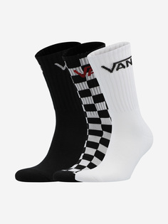 Носки Vans Classic Crew, 1 пара, Черный, размер 38-42