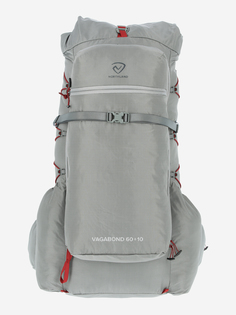 Рюкзак Northland Vagabond 60+10 л, Серый, размер Без размера
