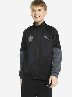 Толстовка для мальчиков PUMA Active Sport Poly, Черный, размер 129-140