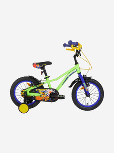 Велосипед для мальчиков Stern Robot 14", Зеленый, размер 95-120