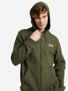 Толстовка мужская Mountain Hardwear Logo™ Full Zip Hoody, Зеленый, размер 54