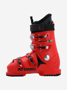 Ботинки горнолыжные детские Atomic Redster Jr 60, Красный, размер 35
