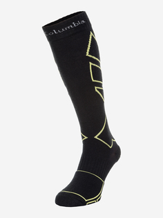 Гольфы, 1 пара, Columbia PERFORMANCE SNOWBOARD OTC Medium weight, Черный, размер 39-42