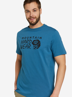 Футболка мужская Mountain Hardwear Logo Short Sleeve, Синий, размер 56