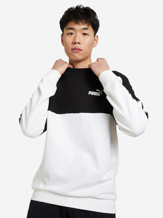 Свитшот мужской PUMA Power Colorblock, Черный, размер 44-46