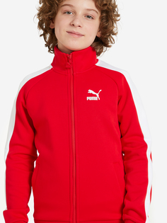 Олимпийка для мальчиков PUMA Iconic T7 Track, Красный, размер 129-140