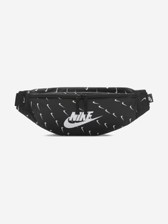 Сумка на пояс Nike Heritage, Черный, размер Без размера
