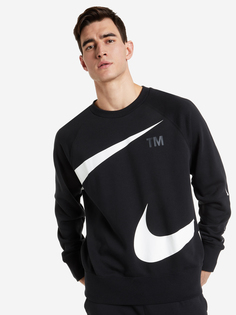Свитшот мужской Nike Swoosh, Черный, размер 52-54