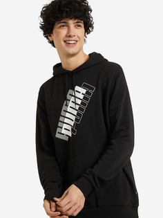 Худи мужская PUMA Power Logo, Черный, размер 44-46