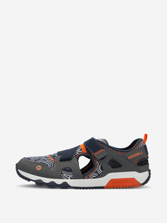 Полуботинки для мальчиков Merrell Hydro Free Roam Chroma Monarch, Серый, размер 30