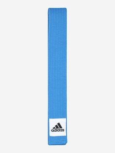 Пояс для кимоно adidas, 260 см, Синий, размер Без размера