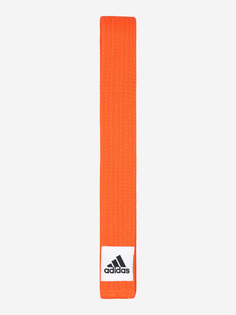 Пояс для кимоно adidas, 260 см, Оранжевый, размер Без размера