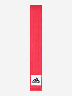 Пояс для кимоно adidas, 260 см, Красный, размер Без размера