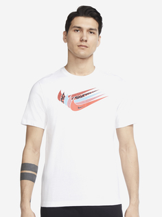 Футболка мужская Nike Sportswear Swoosh, Белый, размер 44-46