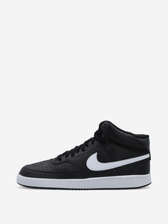 Кеды мужские Nike Court Vision Mid Next Nature, Черный, размер 39.5